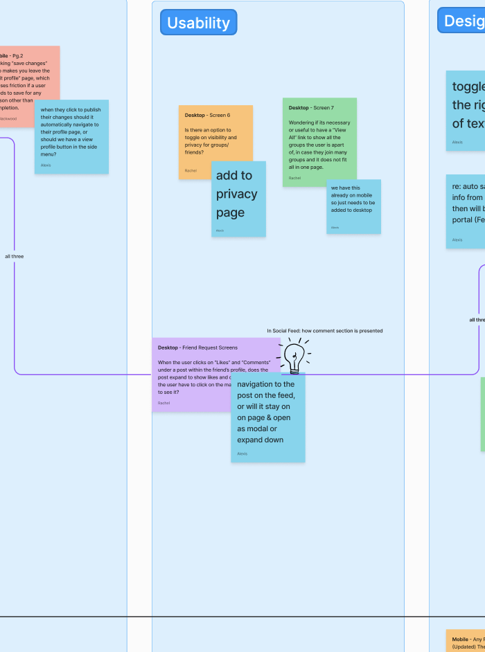 A screenshot of my HE insights